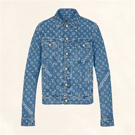 louis vuitton denim jacket|Louis Vuitton jean jacket.